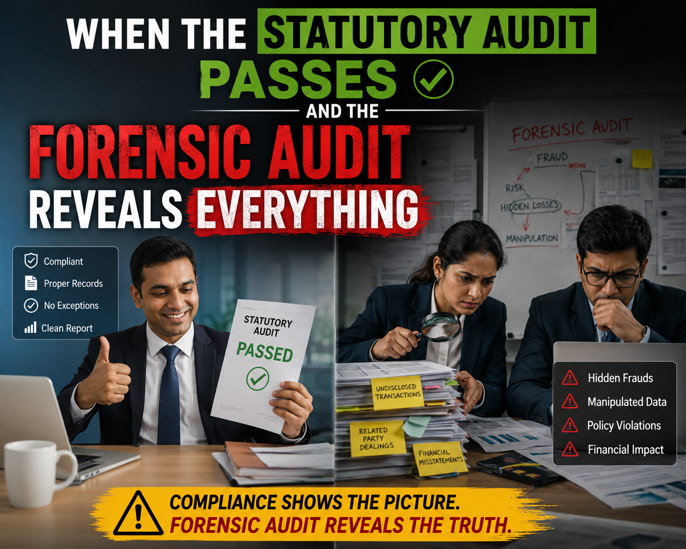 When The Statutory Audit Passes And The Forensic Audit Reveals Everything